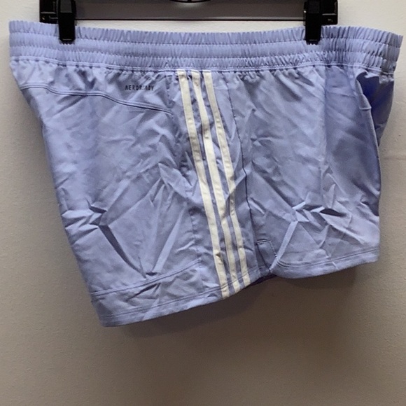 Adidas Size XL Women's Blue Dawn Athletic Shorts. New With Tags - Picture 6 of 9